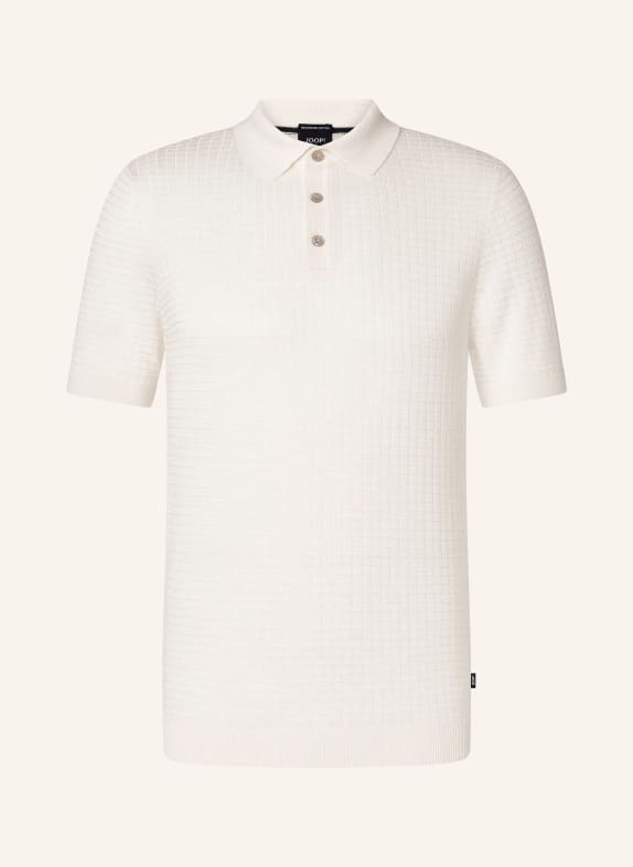 JOOP! Polo en maille ÉCRU