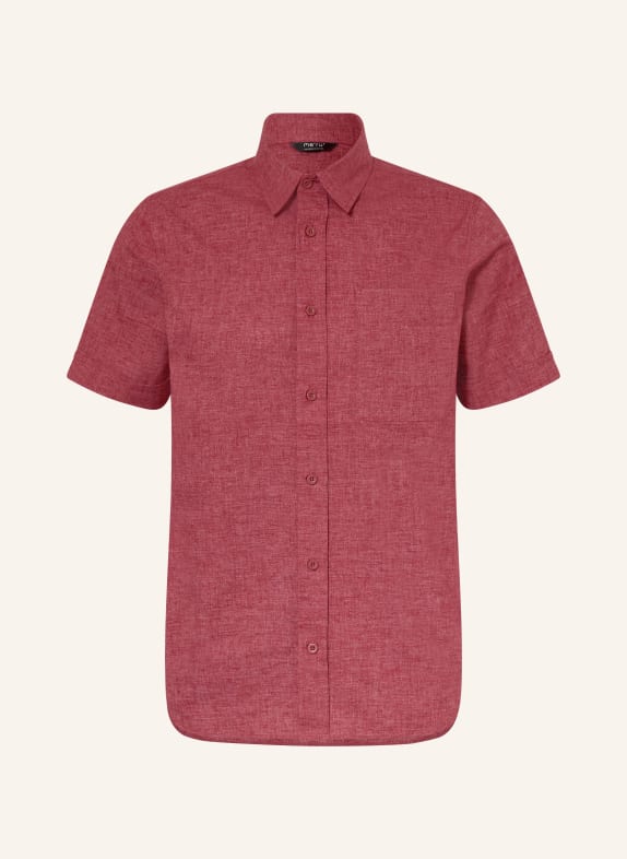 me°ru' Koszula outdoorowa VALENCE CIEMNOCZERWONY