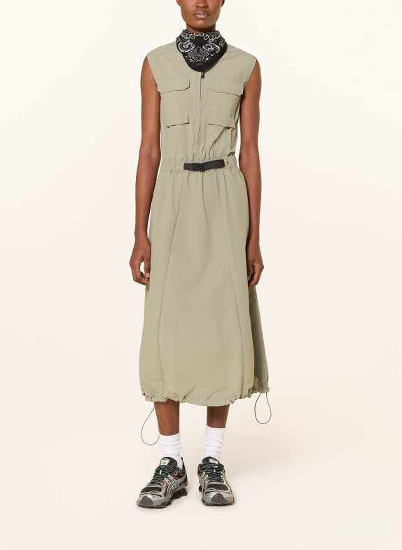 me°ru' Outdoor-Kleid AVIGNON KHAKI