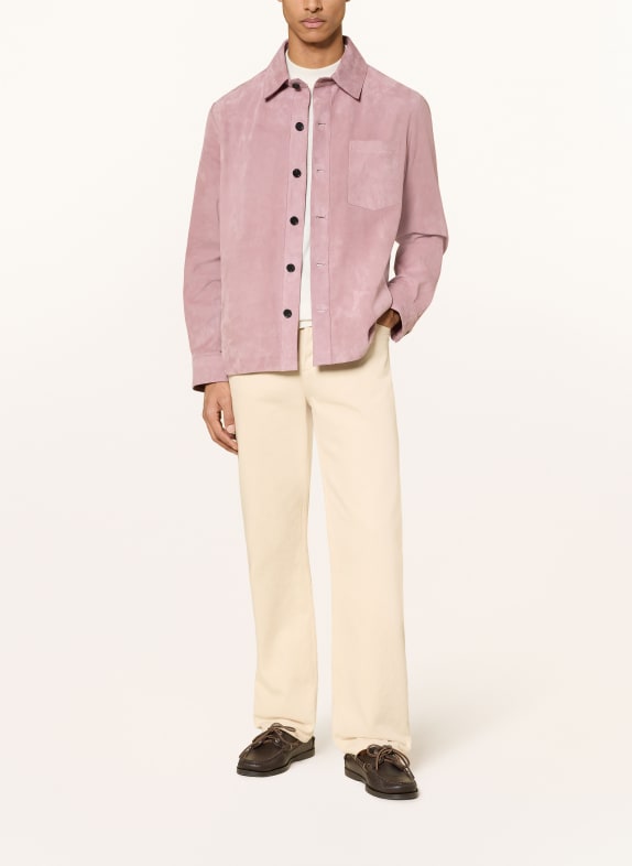 ARMA Leren jas DINO VIEUX ROSE