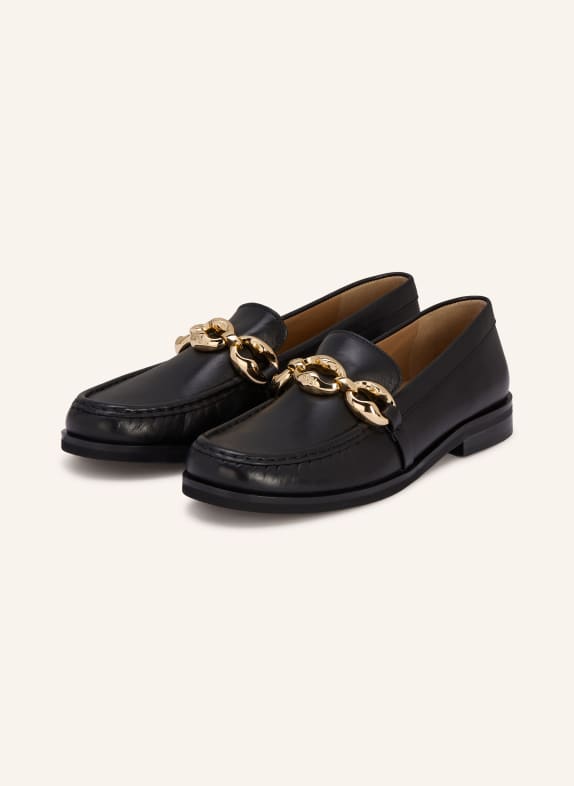 Högl Loafer SCHWARZ / GOLD