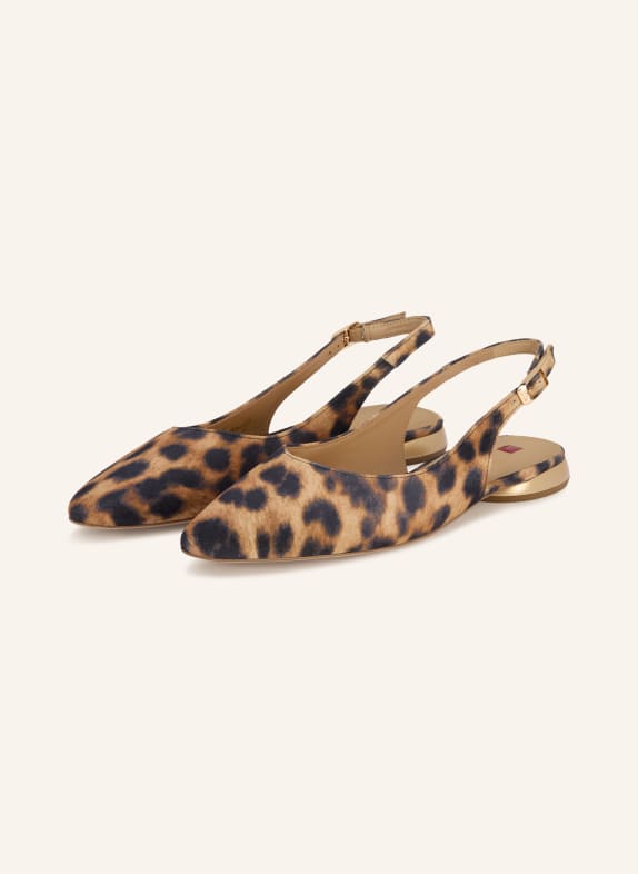 Högl Ballerines à lanières BEIGE / MARRON