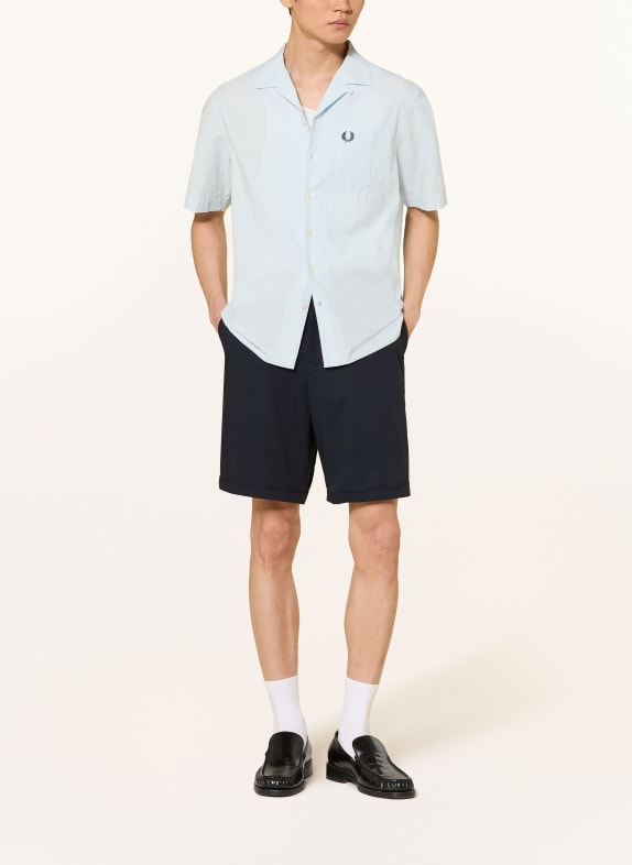 FRED PERRY Shorts DUNKELBLAU