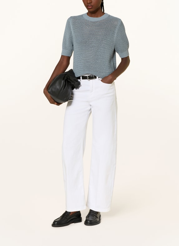 DRYKORN Gebreid shirt SANIDY BLAUWGRIJS