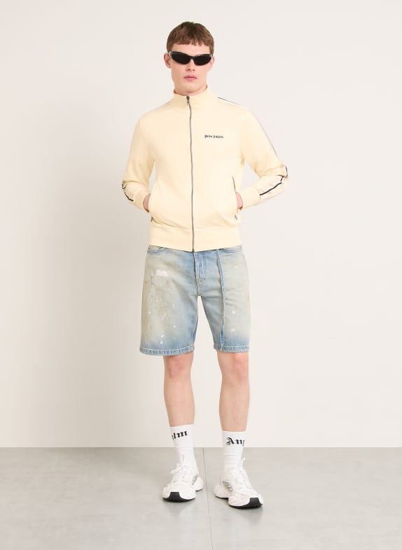 Palm Angels Sweatjack ECRU / ZWART