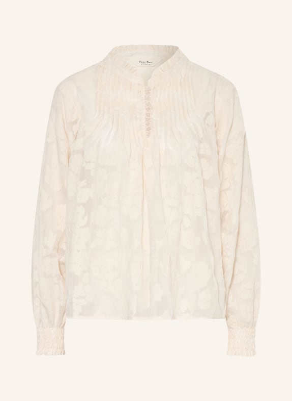 Part Two Blouse ZAYANPW van jacquard CRÈME