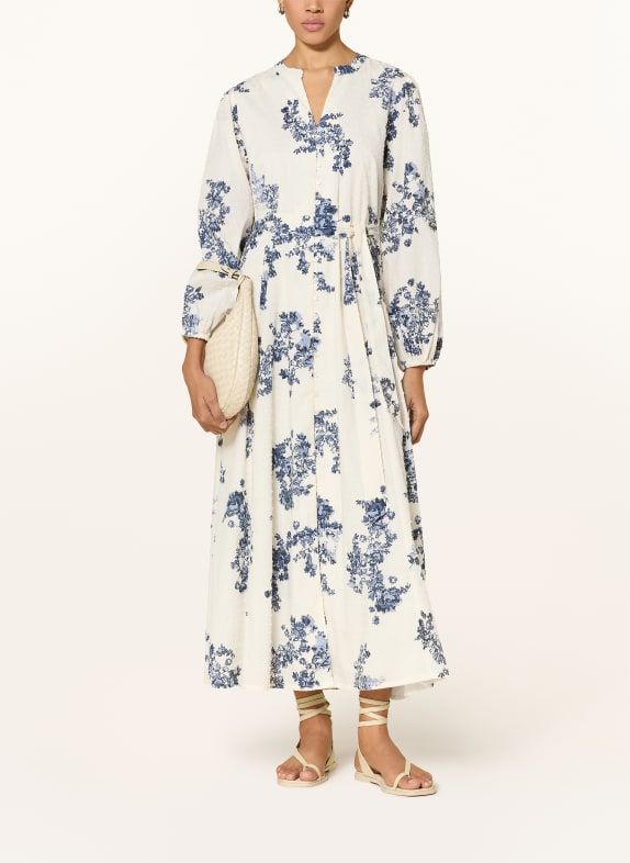 Part Two Kleid AVIRANAPW ECRU / DUNKELBLAU / BLAU