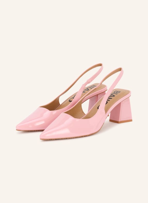 BIANCO slingback pumps PINK