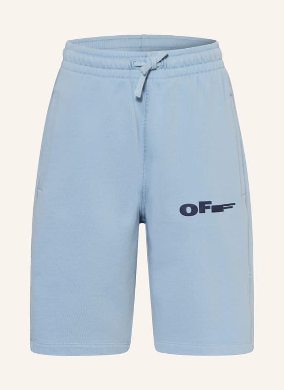 Off-White Sweatshorts TYPE LICHTBLAUW
