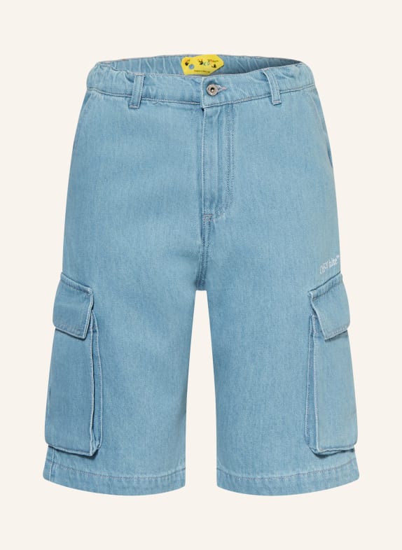 Off-White Cargo-jeansshort 423 MEDIUM BLUE