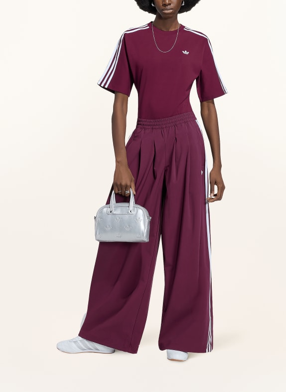 adidas Originals Pantaloni de trening ADILENIUM 5.0 PLEATED ROȘU ÎNCHIS