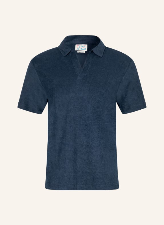 MC2 SAINT BARTH Frottee-Poloshirt JEREMY DUNKELBLAU