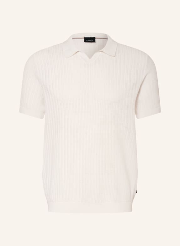 JOOP! Knitted polo shirt BAORON WHITE