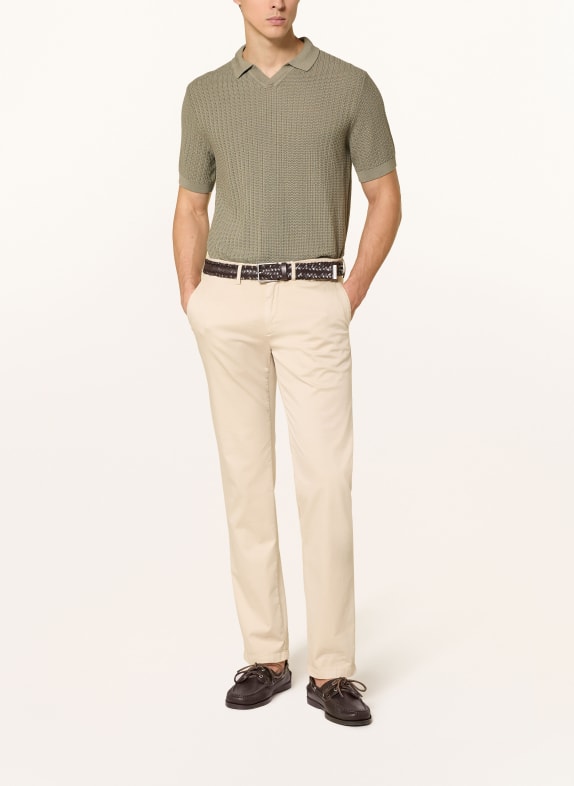JOOP! Gebreid poloshirt BAORON OLIJF