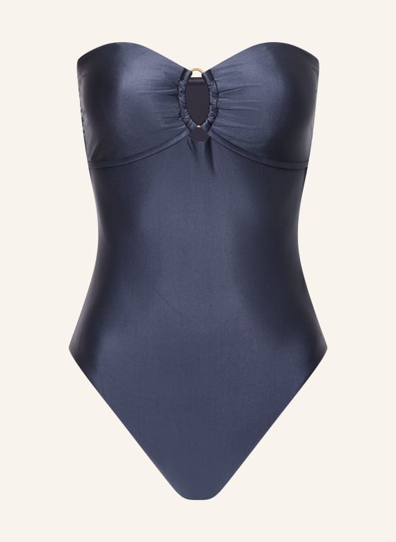 SEAFOLLY Strój kąpielowy typu bandeau BELLE NIEBIESKI