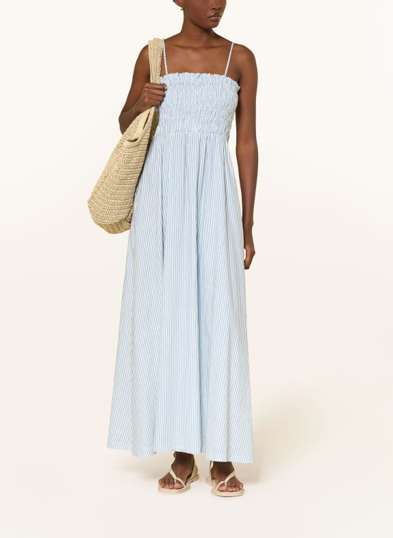 SEAFOLLY Robe de plage en lin BLEU CLAIR / BLANC