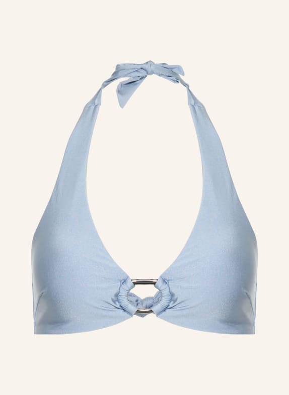 JETS Australia Haut de bikini à dos nu LIEN BLEU GRIS