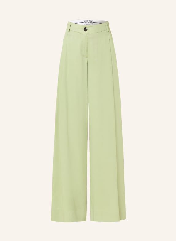 ESSENTIEL ANTWERP Pantalon Marlene JUSTICIA VERT CLAIR