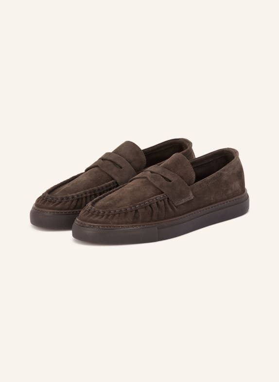 COPENHAGEN STUDIOS Penny-loafer CPH162 MARRON FONCÉ