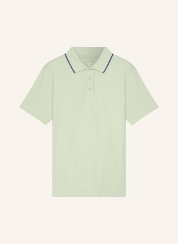 On Piqué-poloshirt COURTSIDE MINT