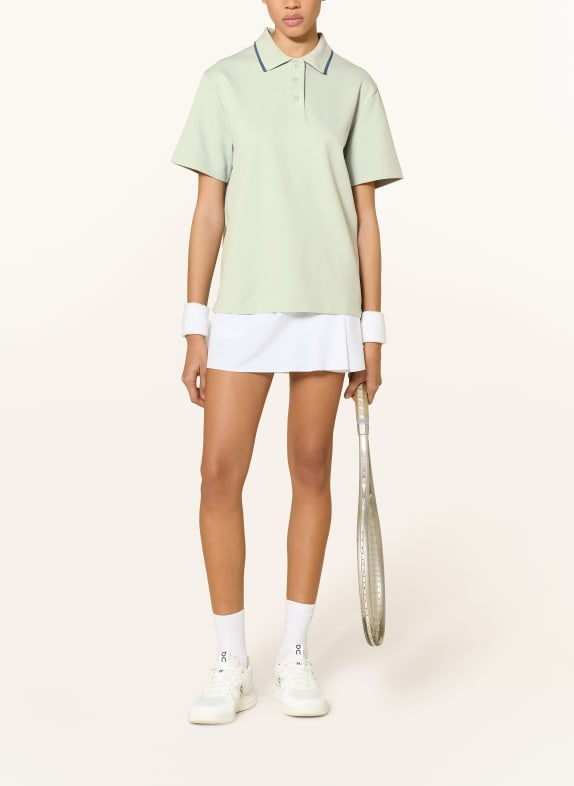 On Piqué-poloshirt COURTSIDE MINT