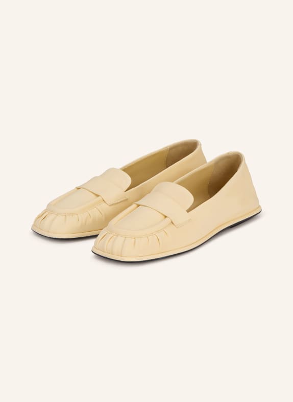 OFFICINE CREATIVE Mocassins CLOVER JAUNE CLAIR