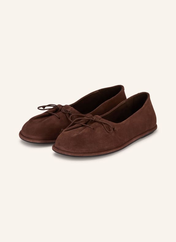 OFFICINE CREATIVE Ballerines FONTAYNE/009 MARRON FONCÉ