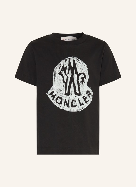 MONCLER enfant T-shirt NOIR / BLANC