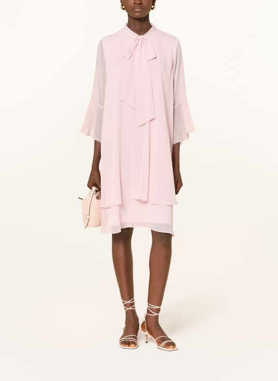 JOOP! Robe à col bateau et manches 3/4 ROSE CLAIR