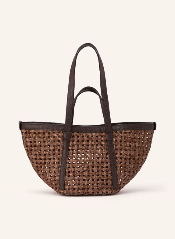 abro Shopper COSMO MEDIUM mit Pouch BRAUN