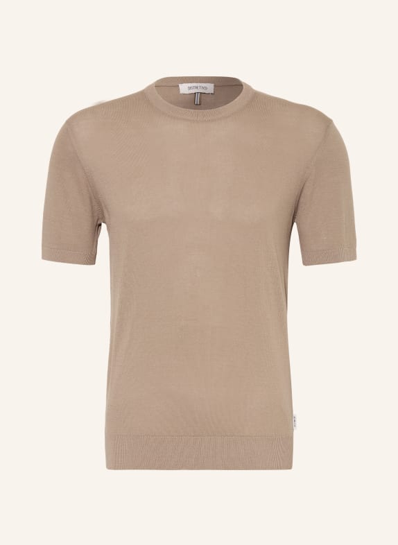 DISTRETTO 12 pull en maille MARRON CLAIR