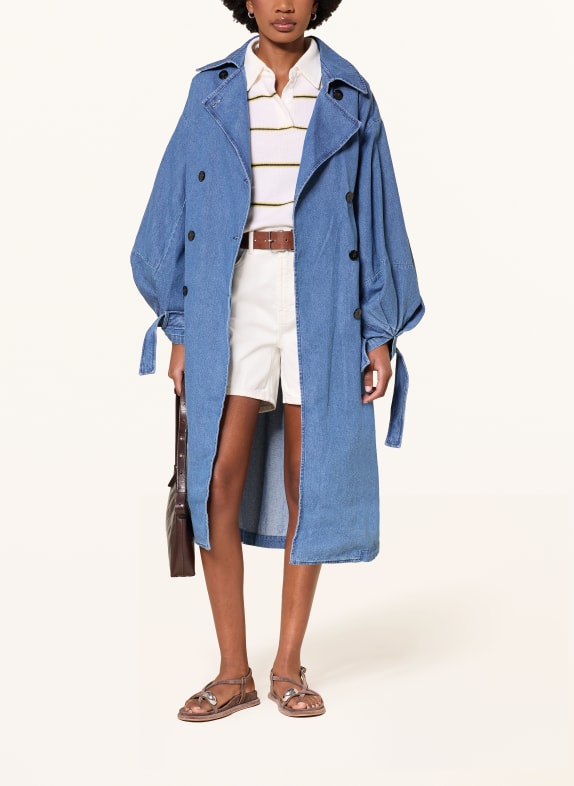SoSUE ANTONIA denim coat BLUE