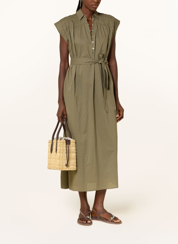SoSUE Hemdblusenkleid MAUI KHAKI