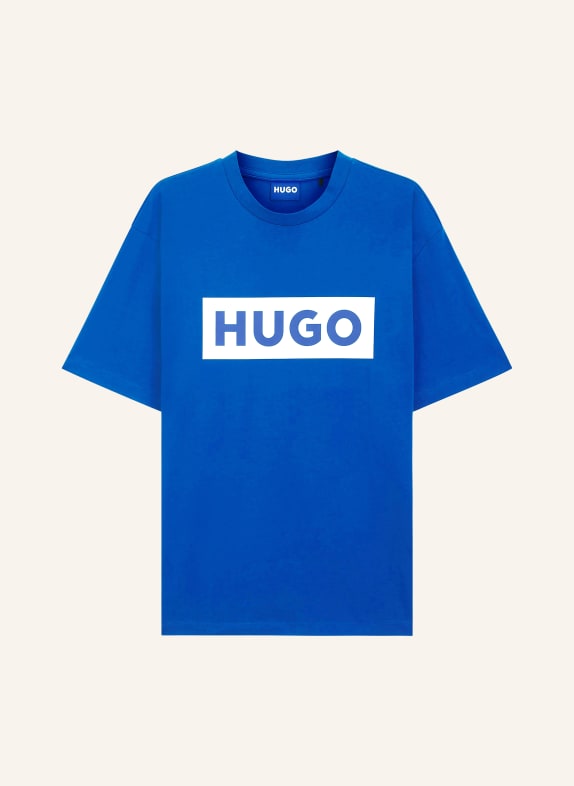 HUGO NICO T-shirt BLUE / WHITE