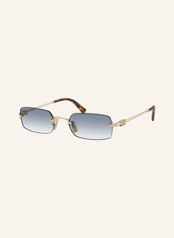MIU MIU Sonnenbrille MUB50S GOLD/ BLAU VERLAUF