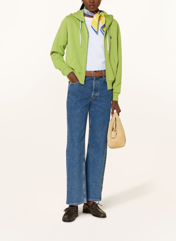 POLO RALPH LAUREN sweatjack LICHTGROEN