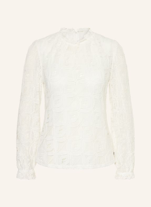 Spieth & Wensky Dirndlbluse HILDA aus Spitze WEISS