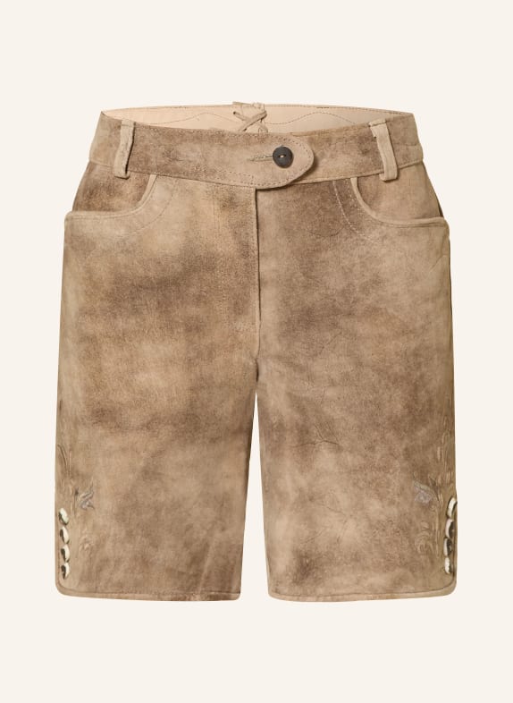 Spieth & Wensky Traditionele leren broek HARMONY BEIGE