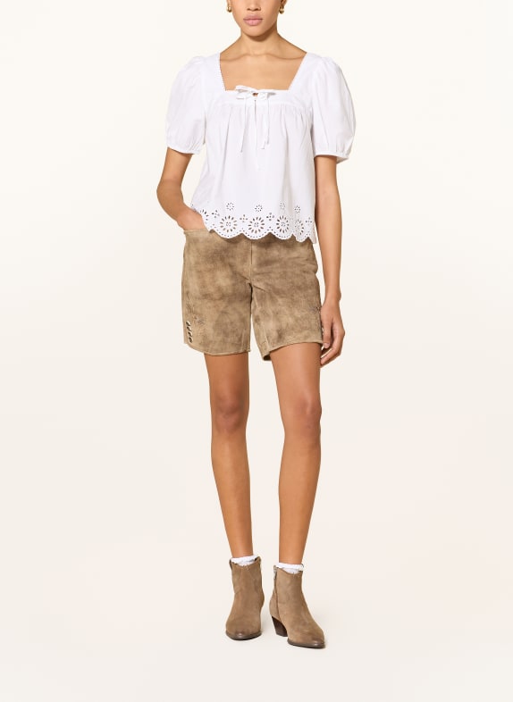 Spieth & Wensky Traditionele lederhose HARMONY BEIGE