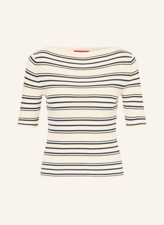 MAX & Co. Strickshirt PASSATA CREME / DUNKELBLAU