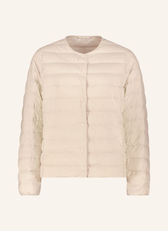 Betty Barclay Lightweight down jacket LIGHT BROWN