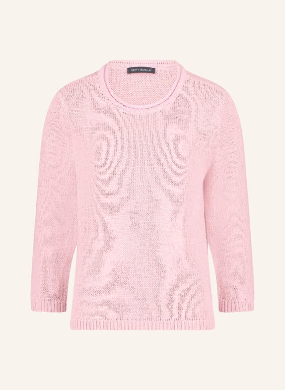 Betty Barclay Sweater with 3/4 sleeves SALMON