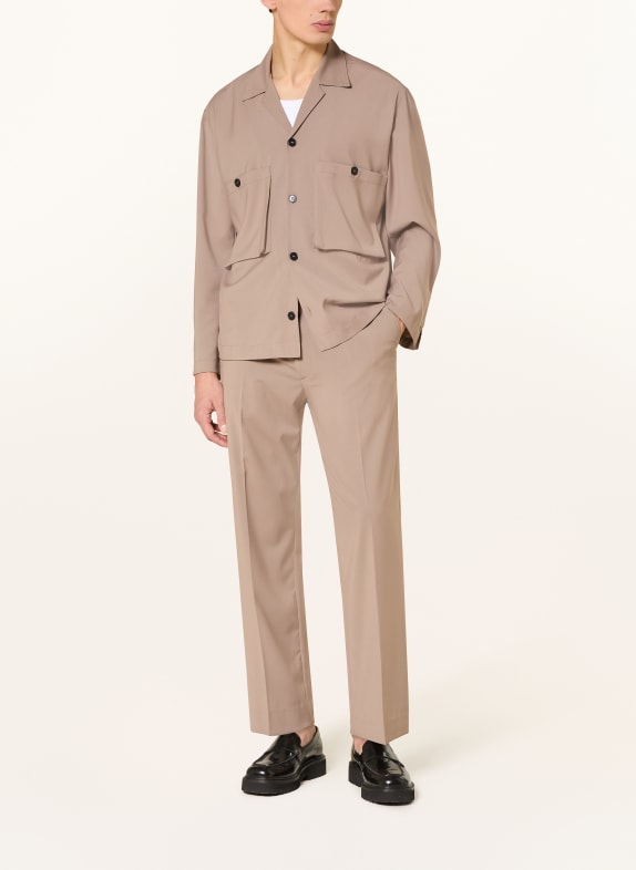 I'M BRIAN overshirt TAUPE