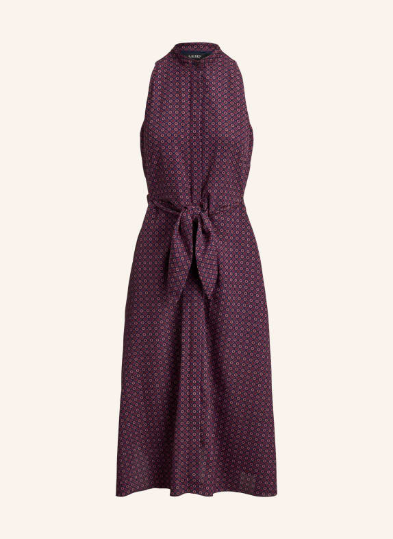 LAUREN RALPH LAUREN Sukienka GRANATOWY / LILA / CZERWONY