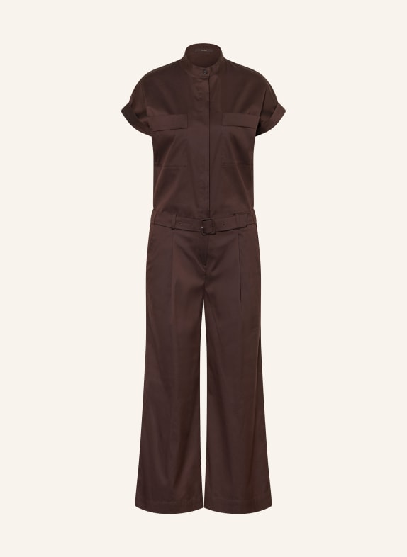 windsor. Jumpsuit MARRON FONCÉ