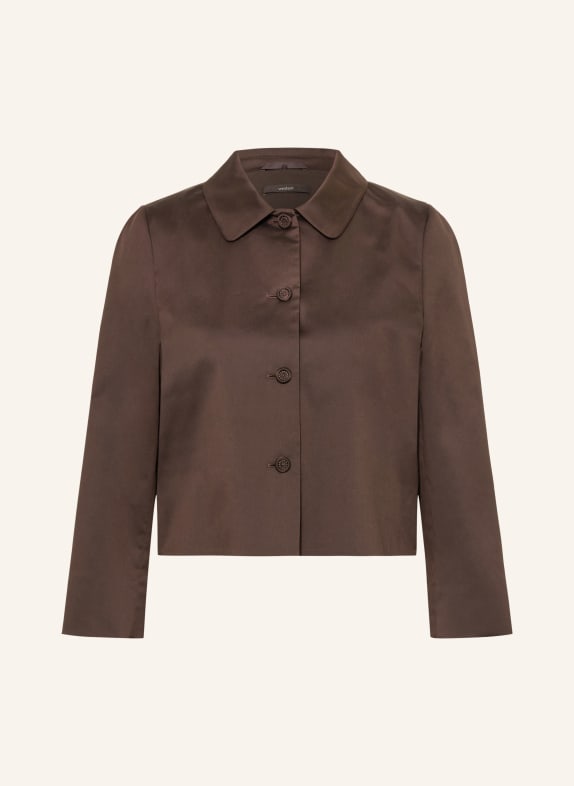 windsor. jasje met kraag MARRON FONCÉ