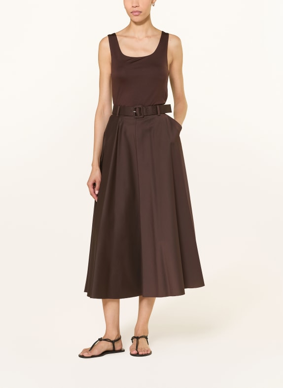 windsor. Top MARRON FONCÉ