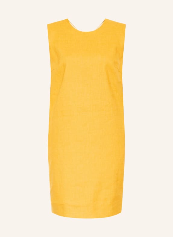 windsor. Linen dress DARK YELLOW