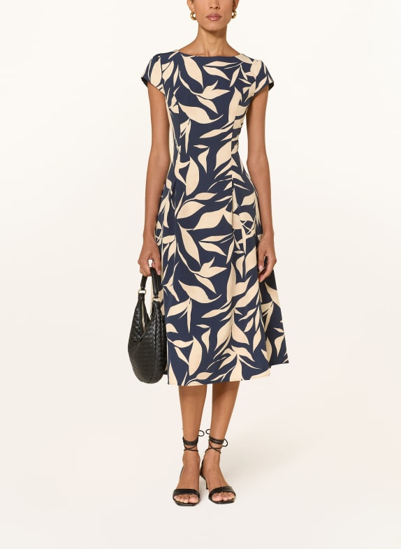 BETTY&CO Kleid DUNKELBLAU / CREME