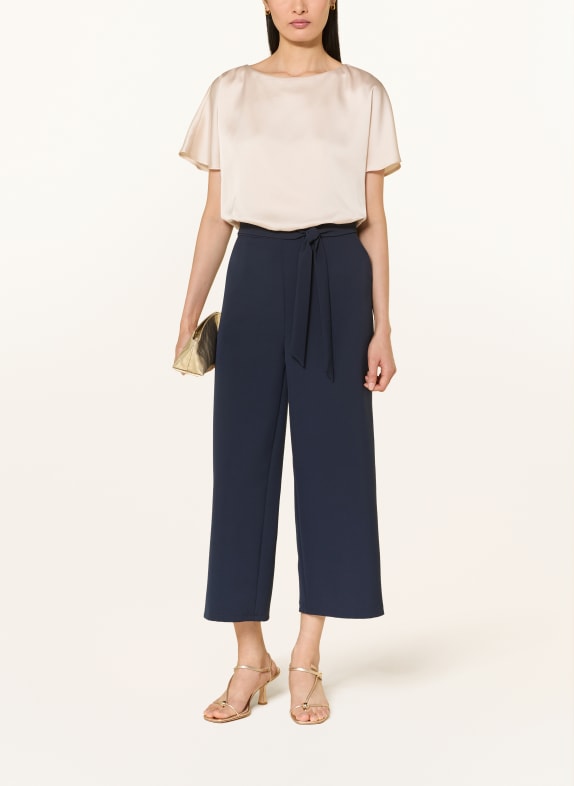 BETTY&CO jumpsuit ECRU / DARK BLUE